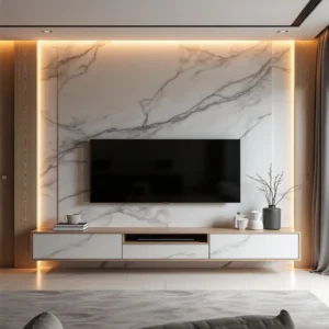 Frame Line Media Wall